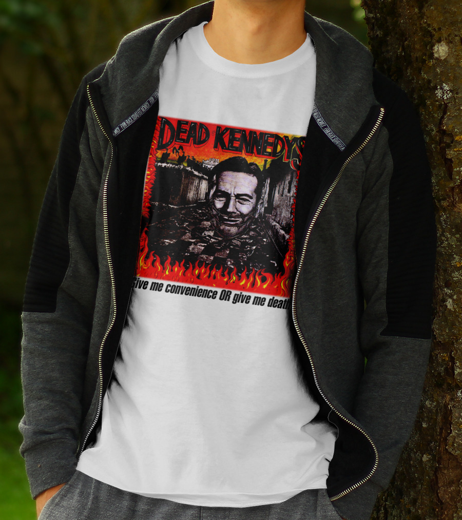 Dead Kennedys Give Me Convenience Or Give Me Death Flames T-Shirt