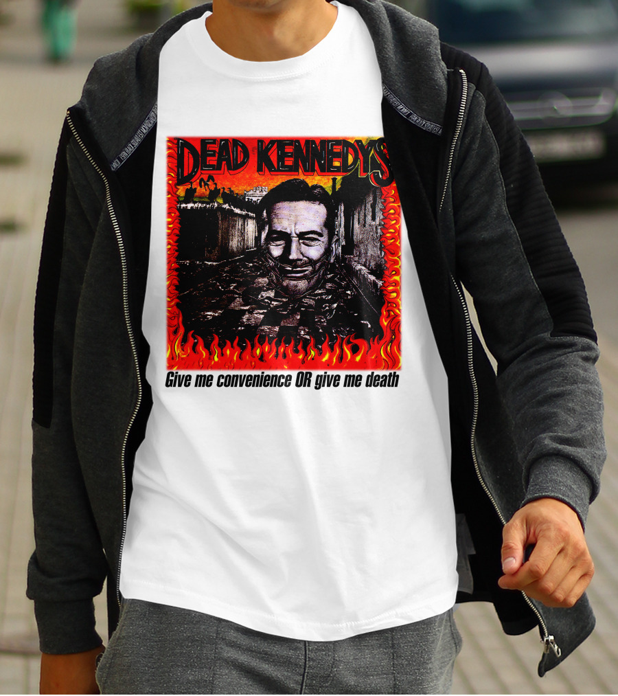 Dead Kennedys Give Me Convenience Or Give Me Death Flames T-Shirt