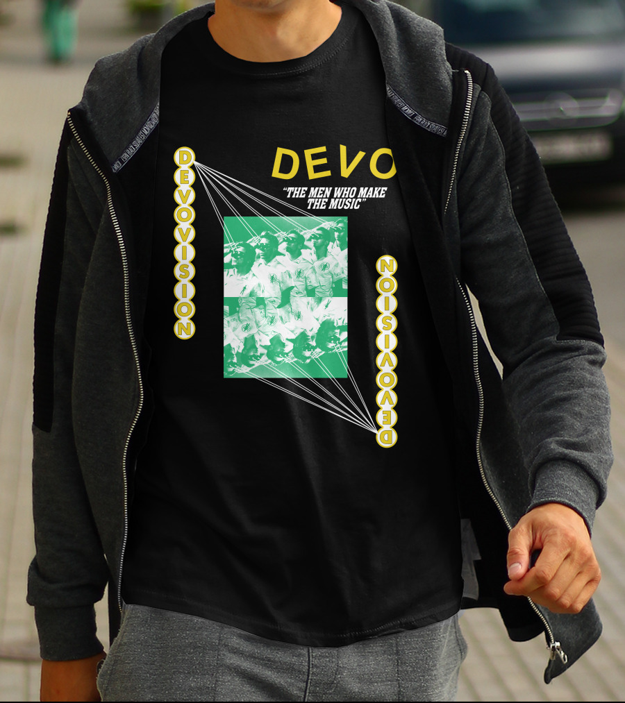 Devo The Men Who Make The Music Devovision T-Shirt