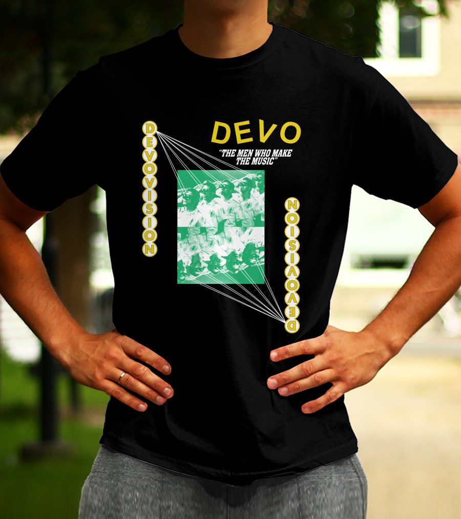 Devo The Men Who Make The Music Devovision T-Shirt