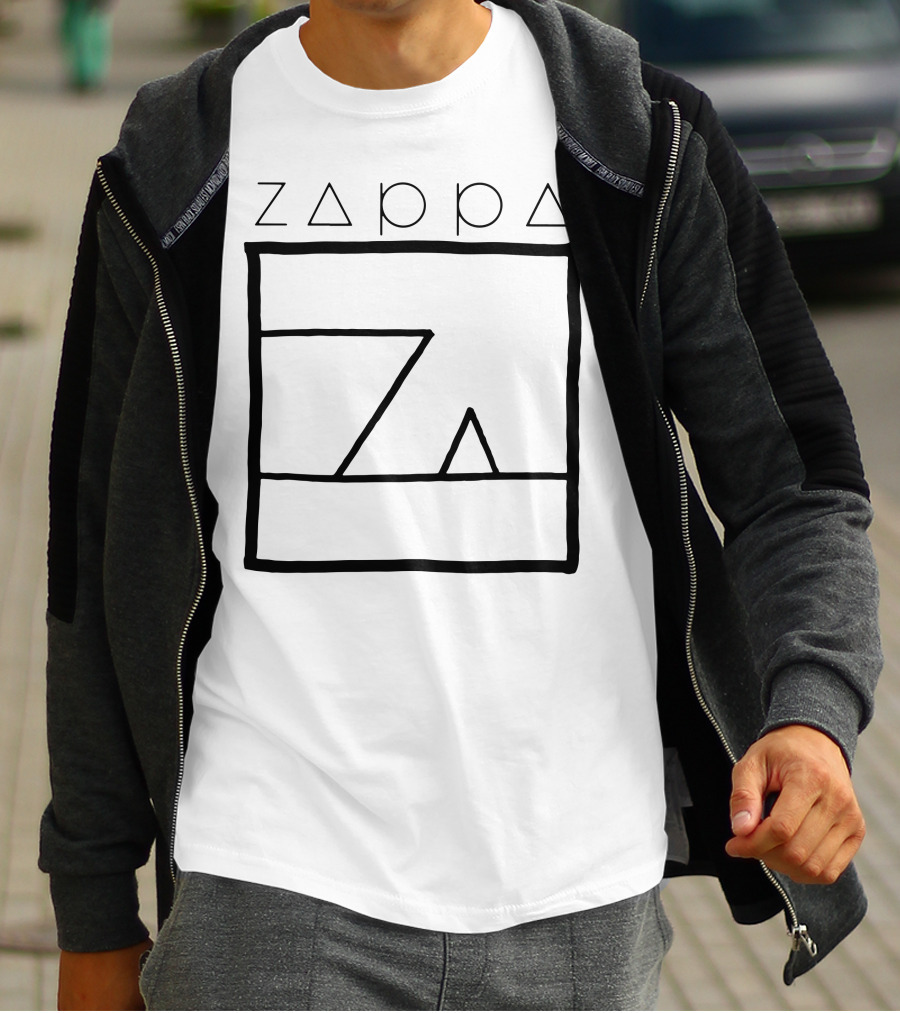Zappa Geometric Minimalist T-Shirt