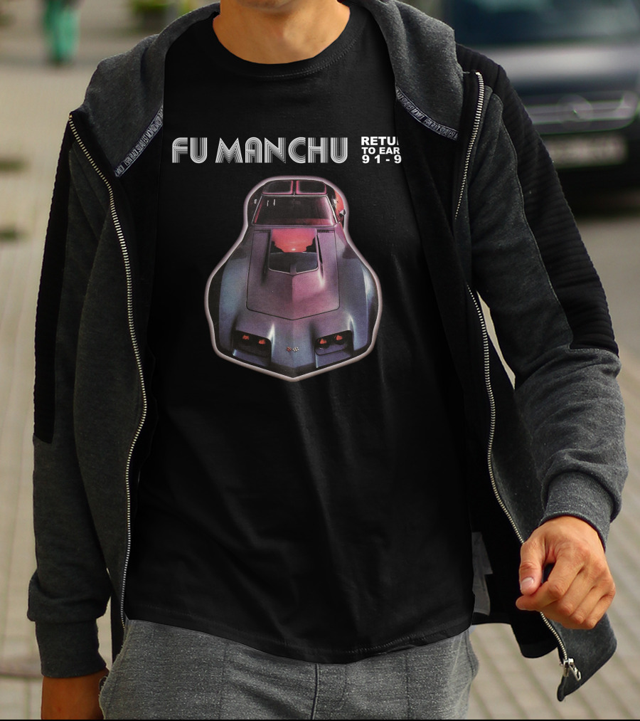Fu Manchu Return To Earth 91-93 T-Shirt