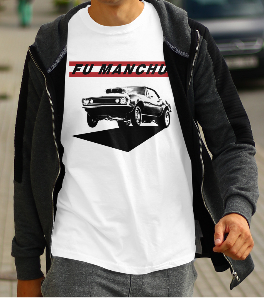 Fu Manchu Classic Muscle Car Tribute T-Shirt