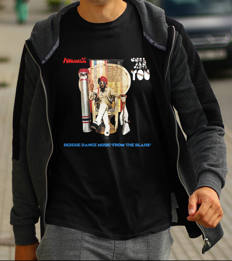 Funkadelic Uncle Jam Wants You Rescue Dance Music From The Blahs T-Shirt