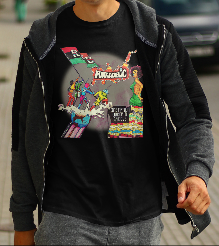Funkadelic One Nation Under A Groove R&B Vibrant T-Shirt