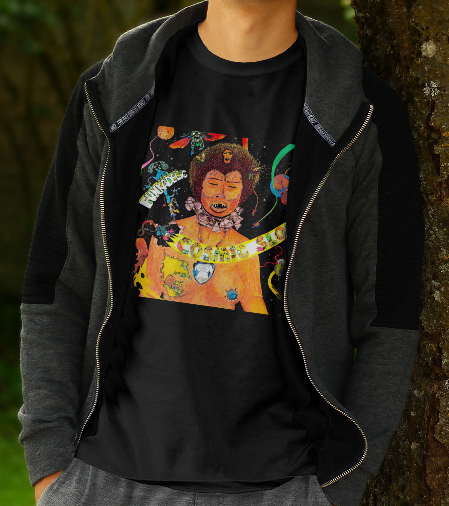 Funkadelic Cosmic Slop Album Cover Art T-Shirt