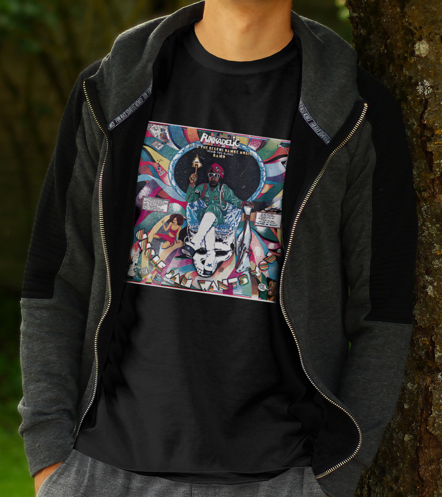 Funkadelic The Electric Spanking Of War Babies P-Funk George Clinton Album Art T-Shirt