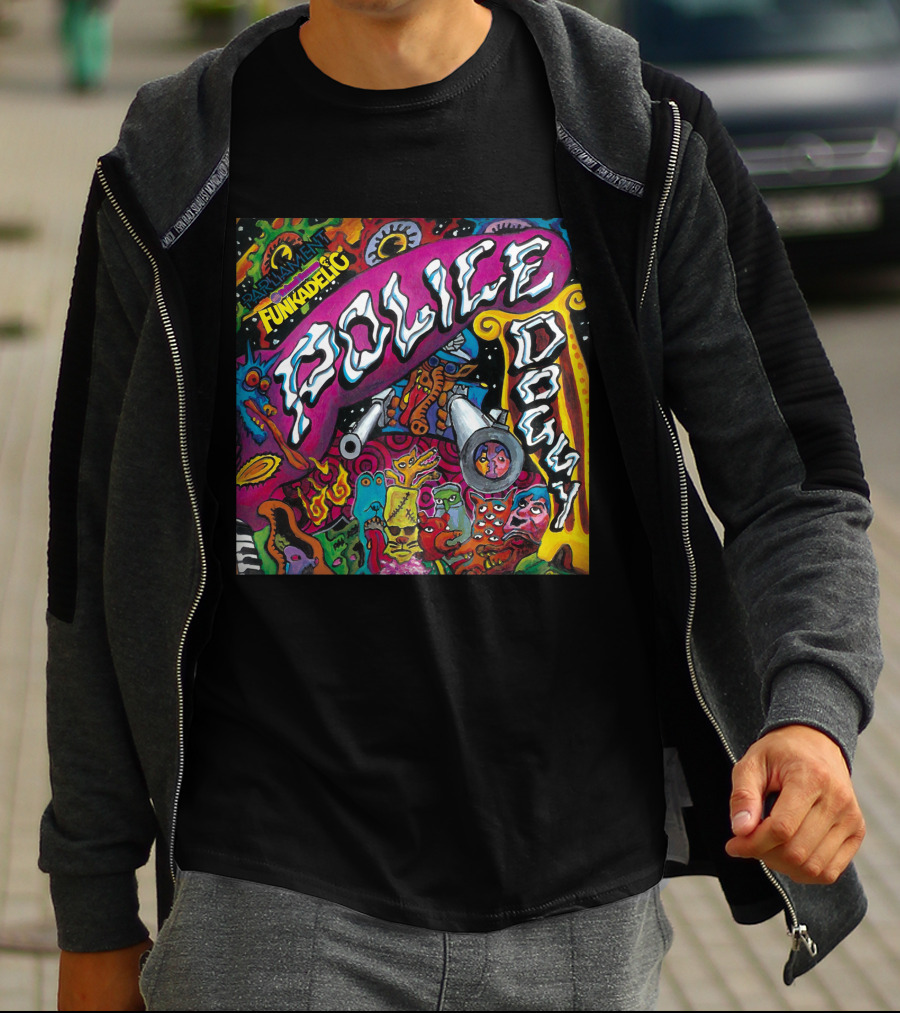 Parliament Funkadelic Police Doggy T-Shirt
