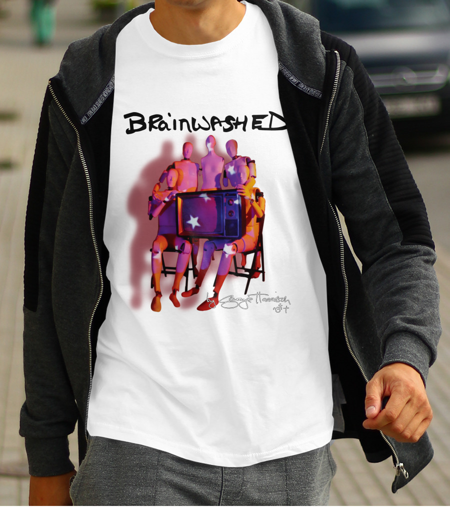 Brainwashed By George Harrison 2004 Mannequins With Television Star T-Shirt