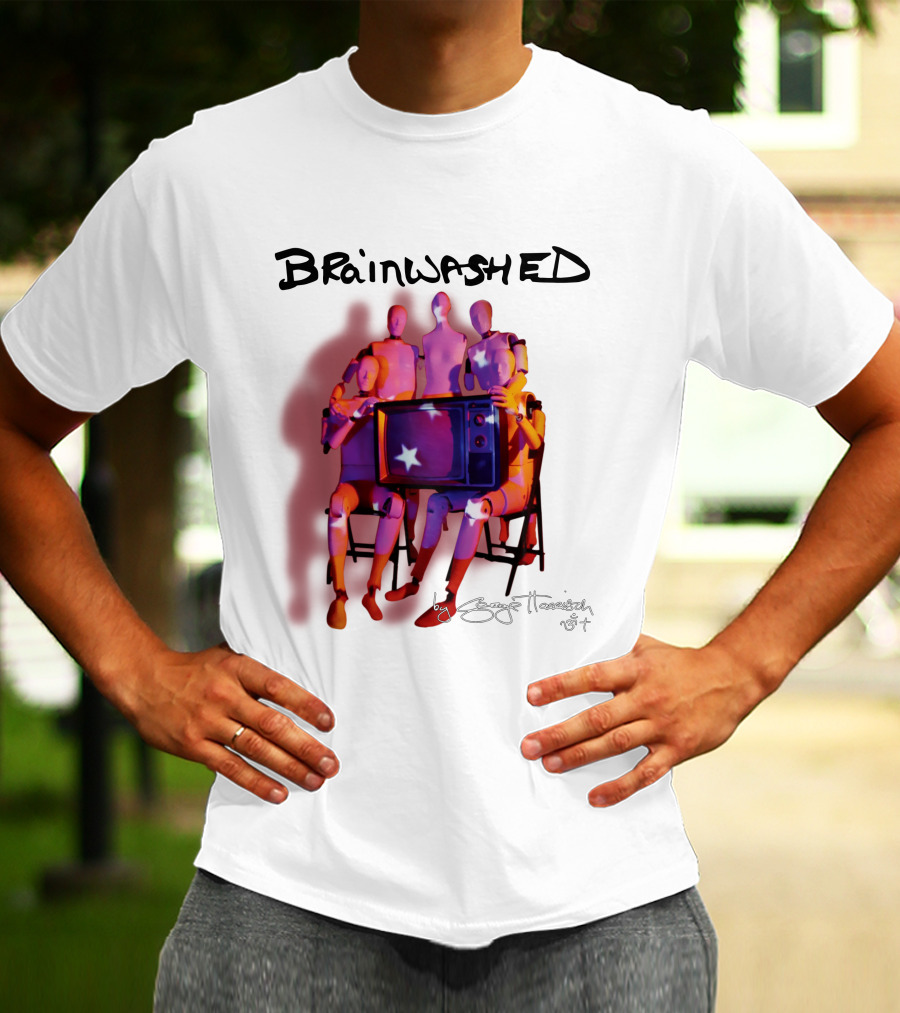 Brainwashed By George Harrison 2004 Mannequins With Television Star T-Shirt