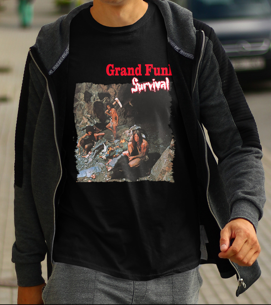 Grand Funk Survival Album Cover Art Gfr1 T-Shirt
