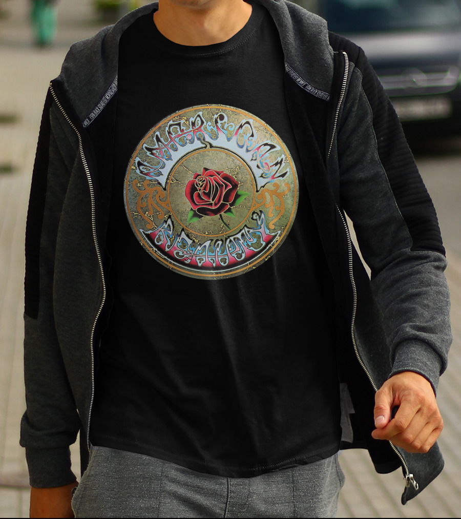 Grateful Dead Steal Your Face Rose T-Shirt