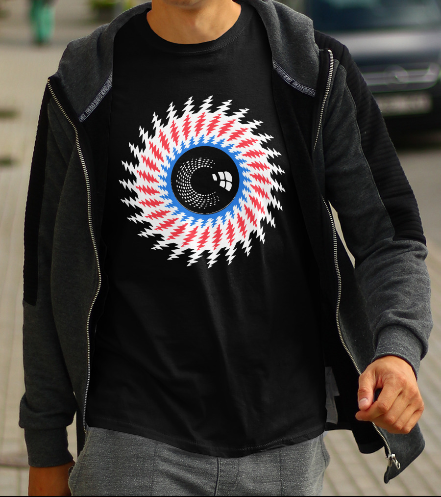Grateful Dead Optical Eye Spiral - Gd T-Shirt
