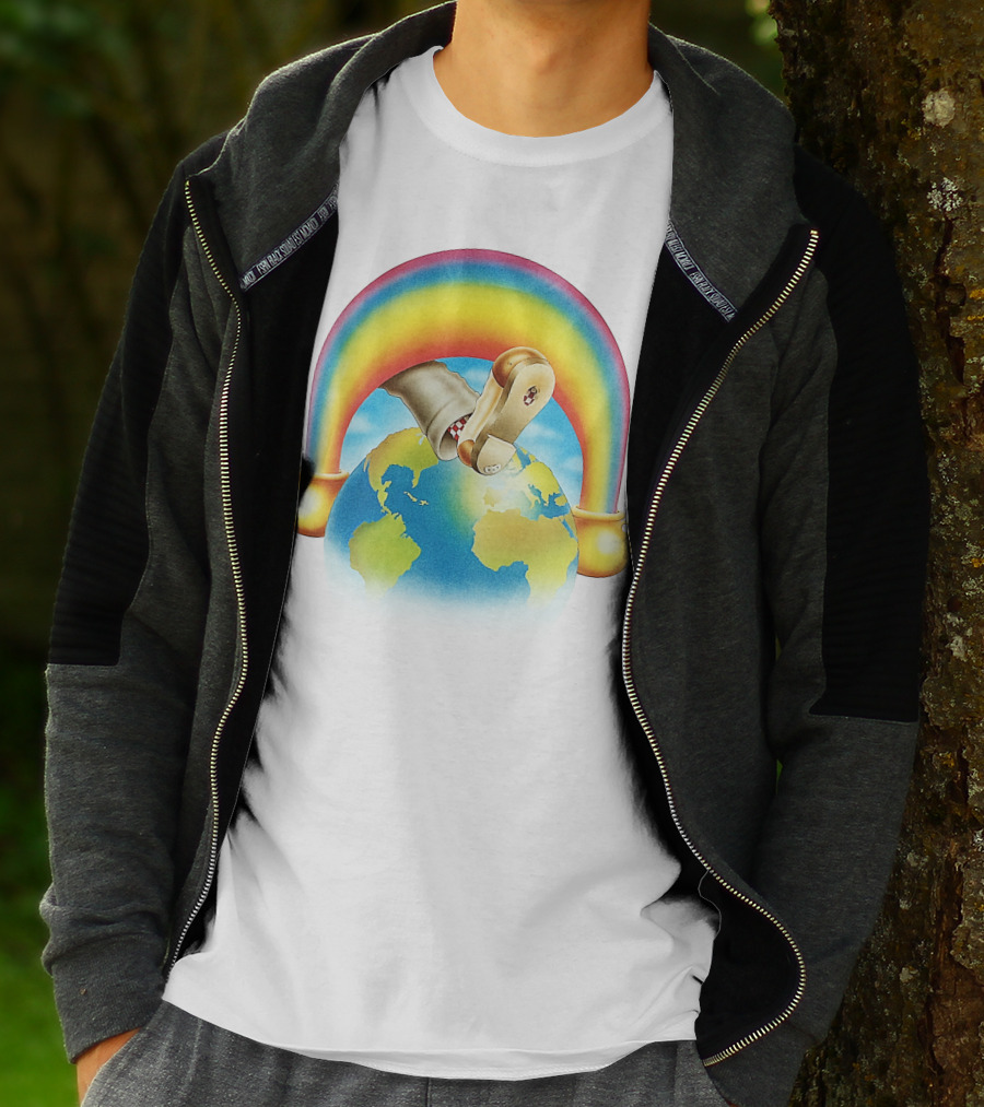Steal Your Face Earth Rainbow T-Shirt