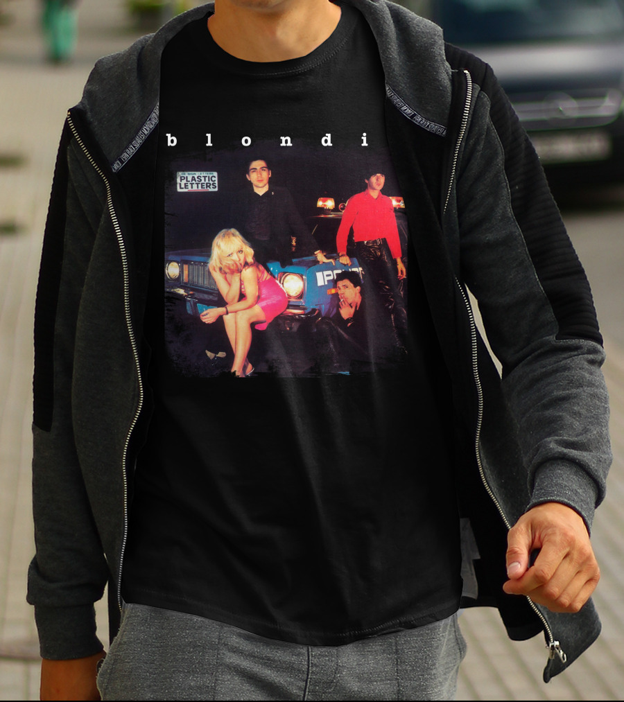 Blondie Plastic Letters T-Shirt