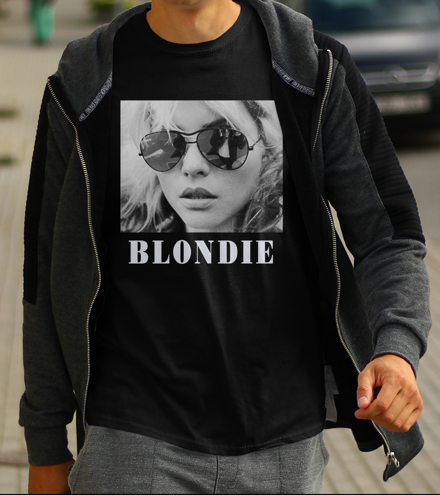 Blondie Black And White Sunglasses T-Shirt