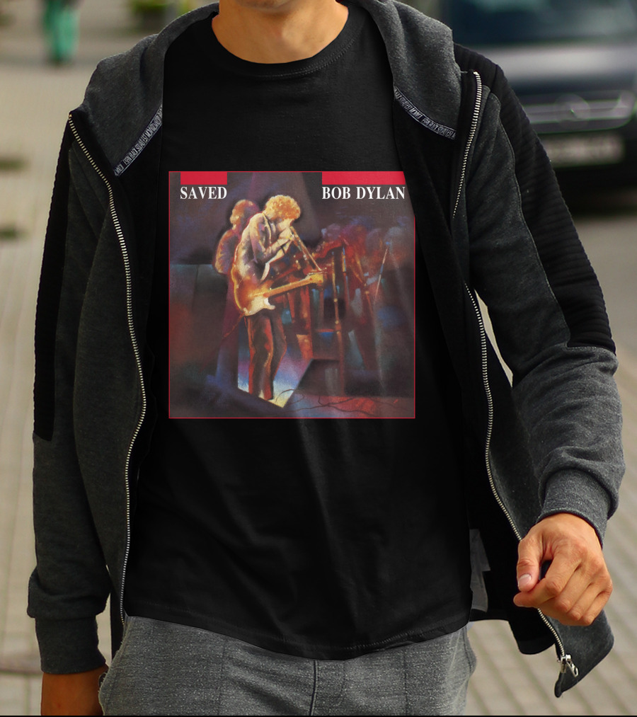 Saved Bob Dylan Concert Performance Artwork T-Shirt