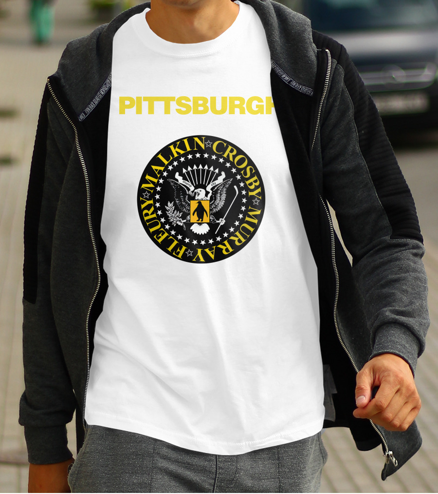 Pittsburgh Penguins Malkin Crosby Murray Fleury T-Shirt
