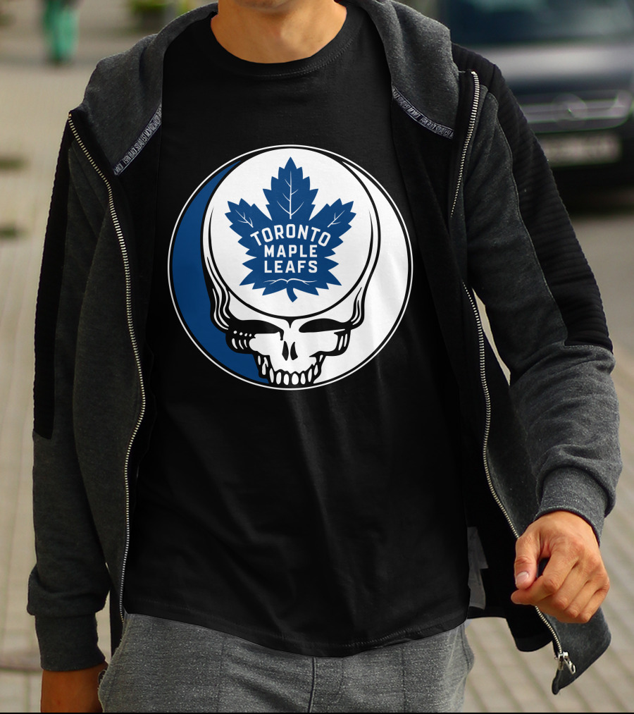 Toronto Maple Leafs Skull T-Shirt