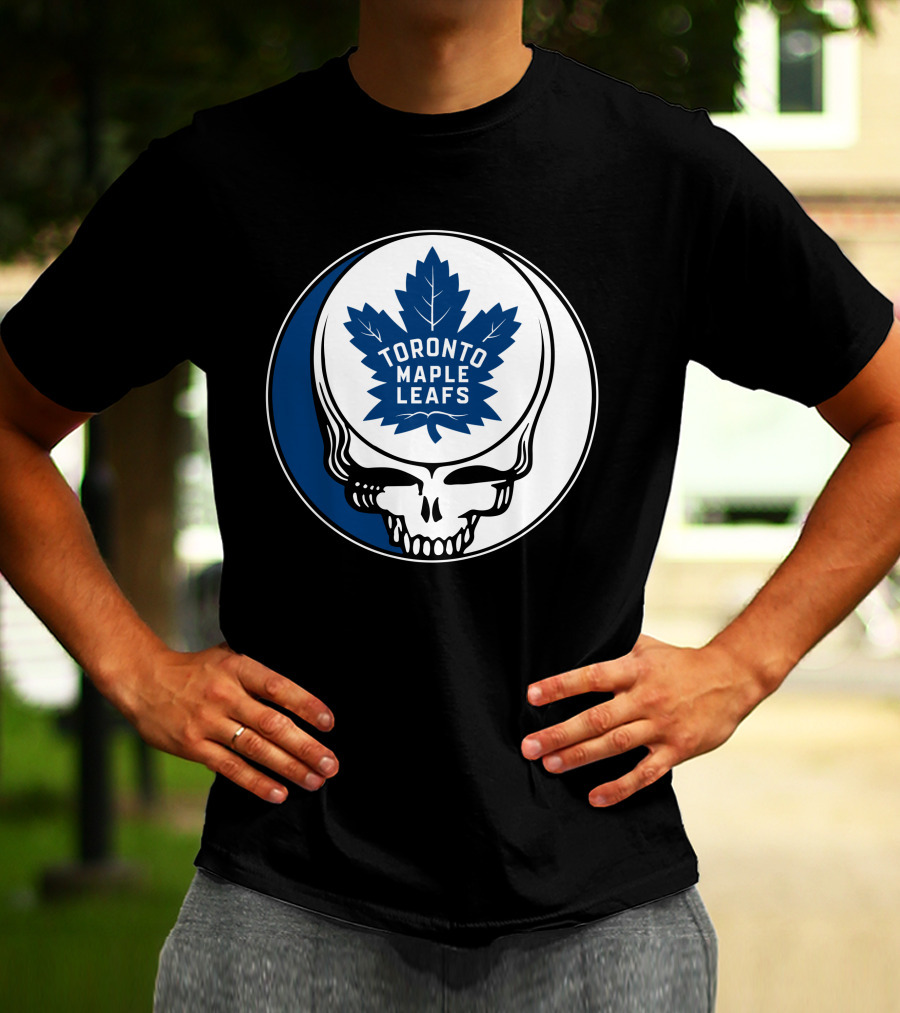 Toronto Maple Leafs Skull T-Shirt