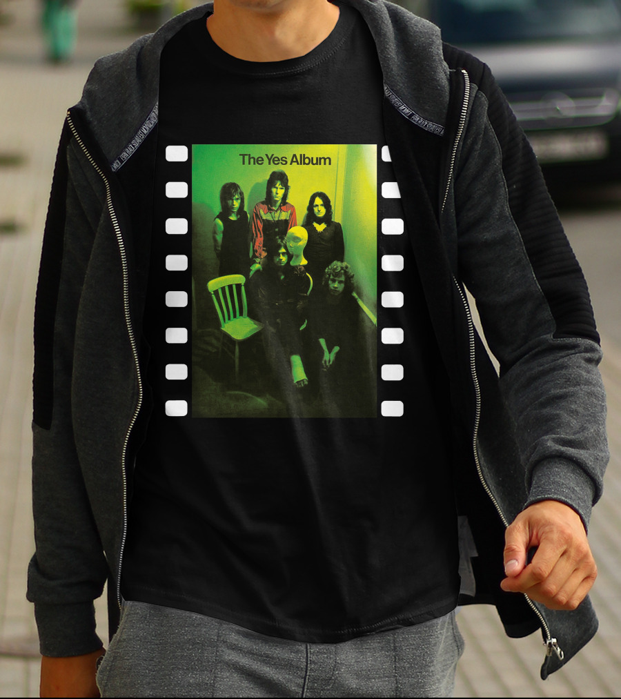 The Yes Album 37 Classic Progressive Rock Music Cover T-Shirt