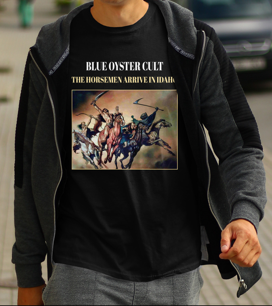 Blue Oyster Cult The Horsemen Arrive In Idaho T-Shirt