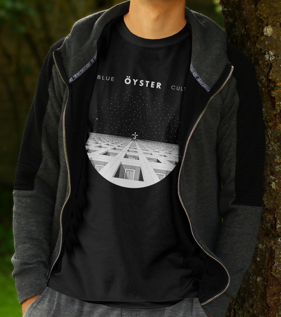 Blue Öyster Cult Geometric Space T-Shirt