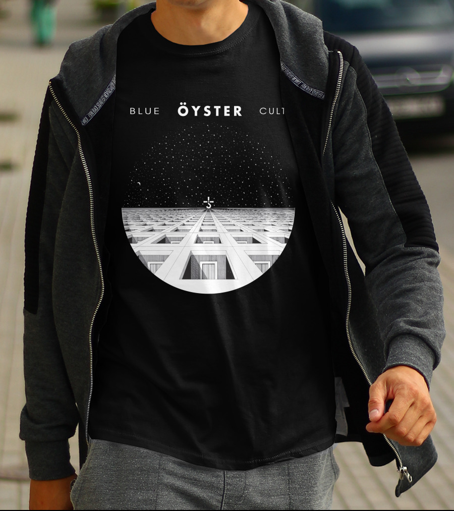 Blue Öyster Cult Geometric Space T-Shirt