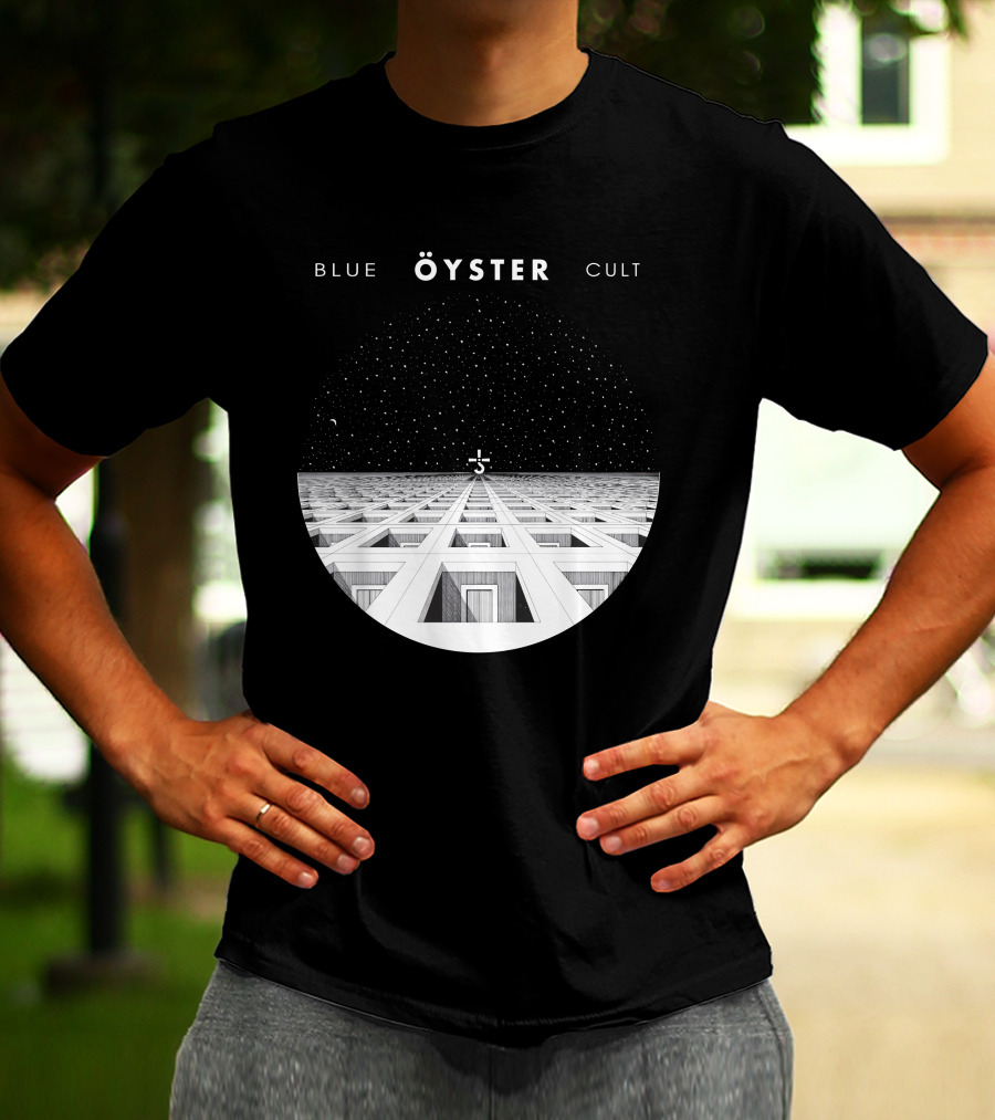 Blue Öyster Cult Geometric Space T-Shirt