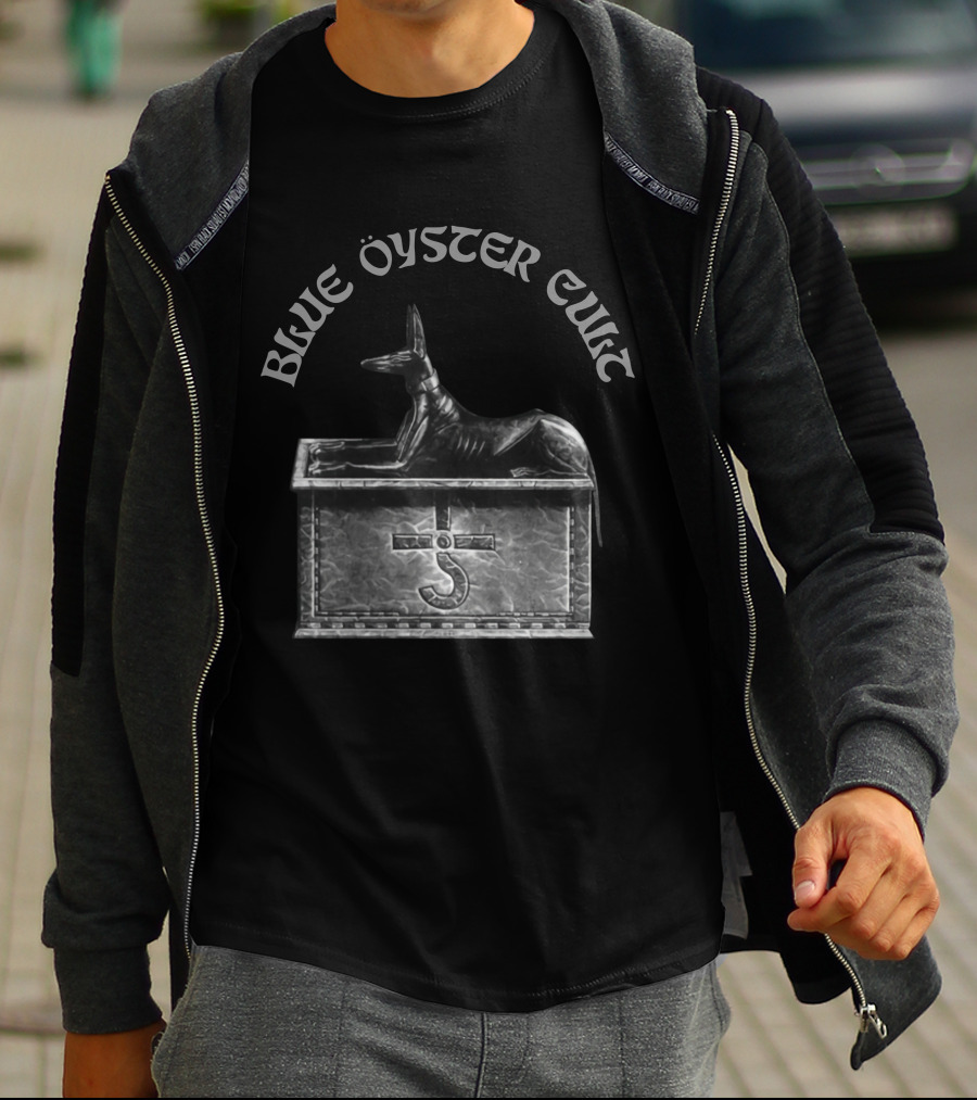 Blue Öyster Cult Anubis Symbol Attic Box T-Shirt