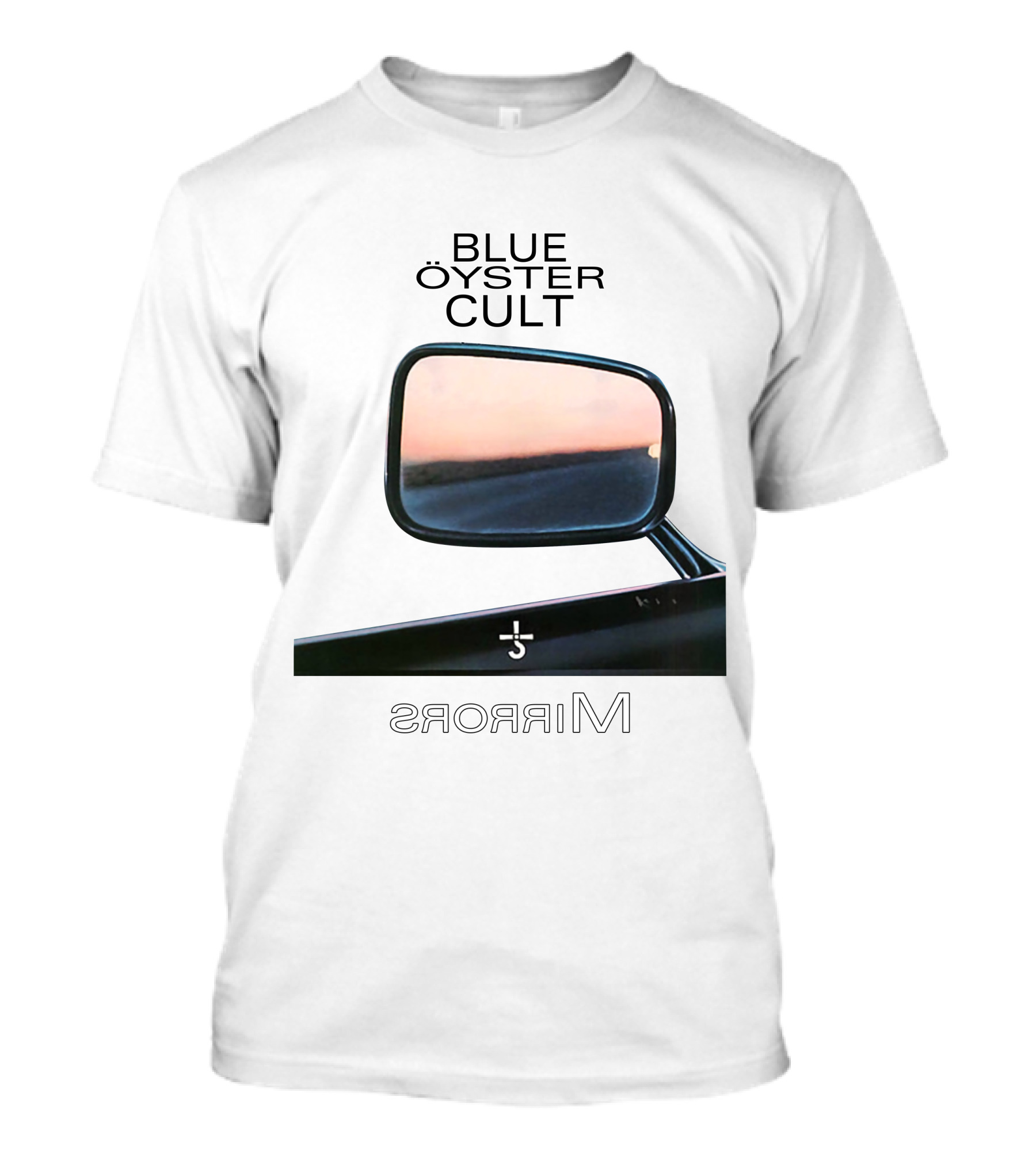 Blue Öyster Cult Mirrors Rearview Sunset T-Shirt