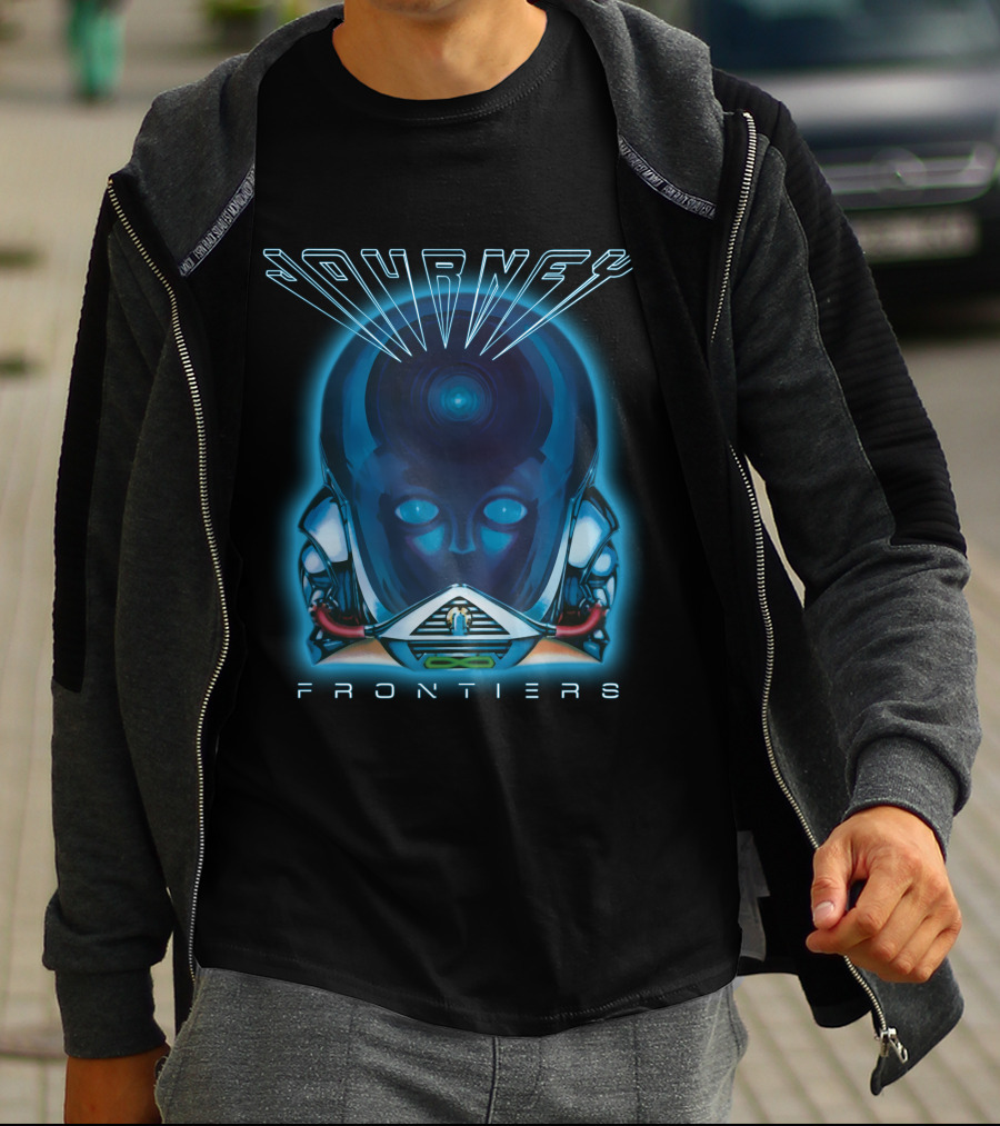 Journey Frontiers 6 Iconic Sci-Fi Album Cover Art T-Shirt