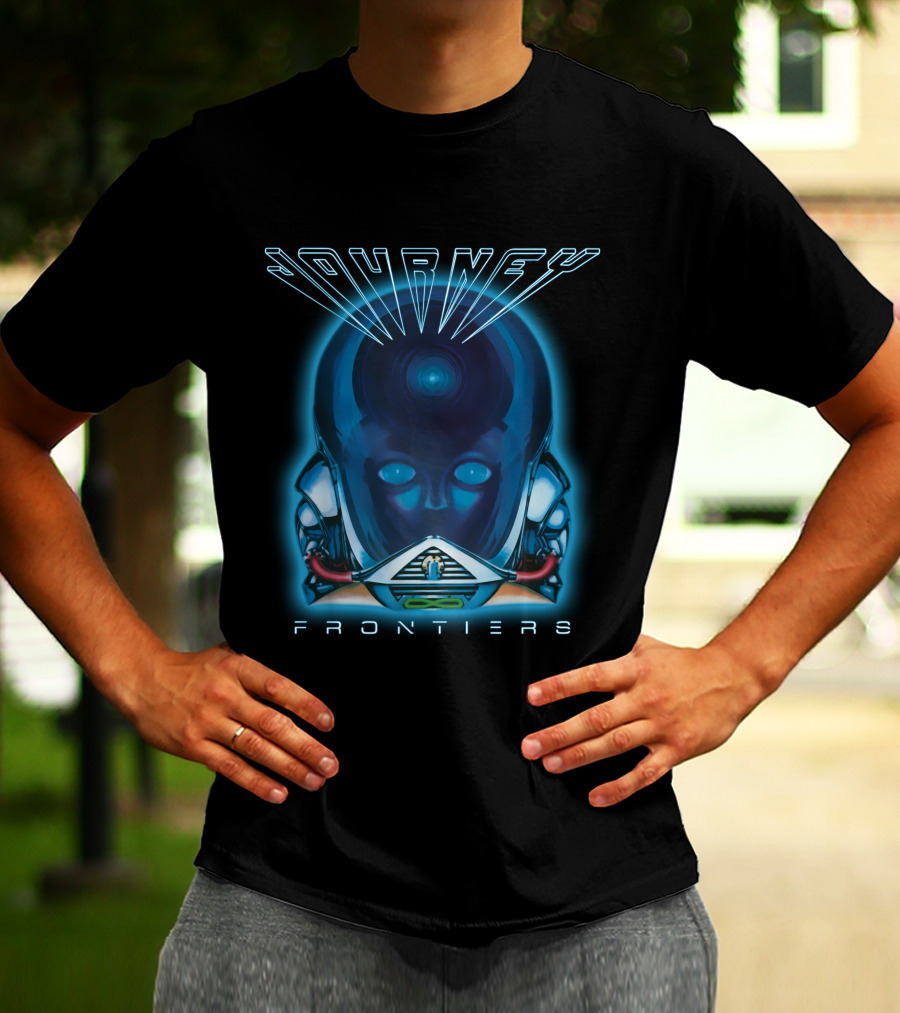 Journey Frontiers 6 Iconic Sci-Fi Album Cover Art T-Shirt