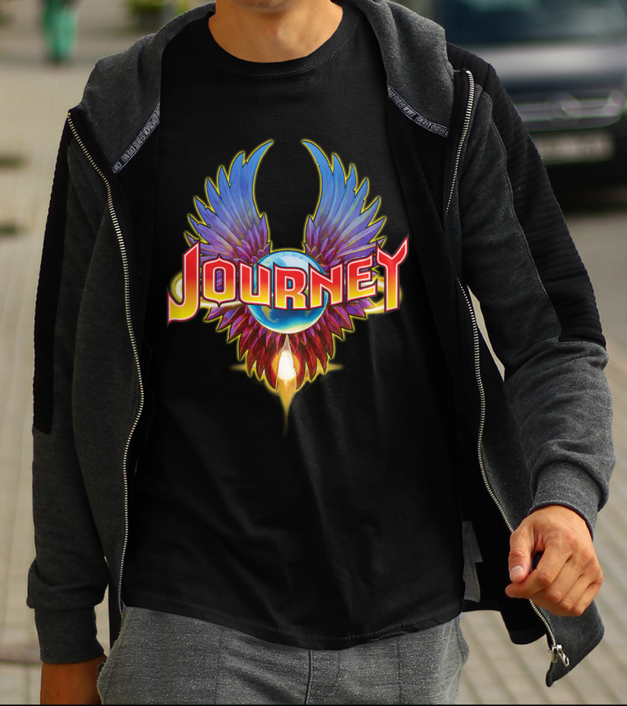 Journey Band Iconic Winged Logo T-Shirt