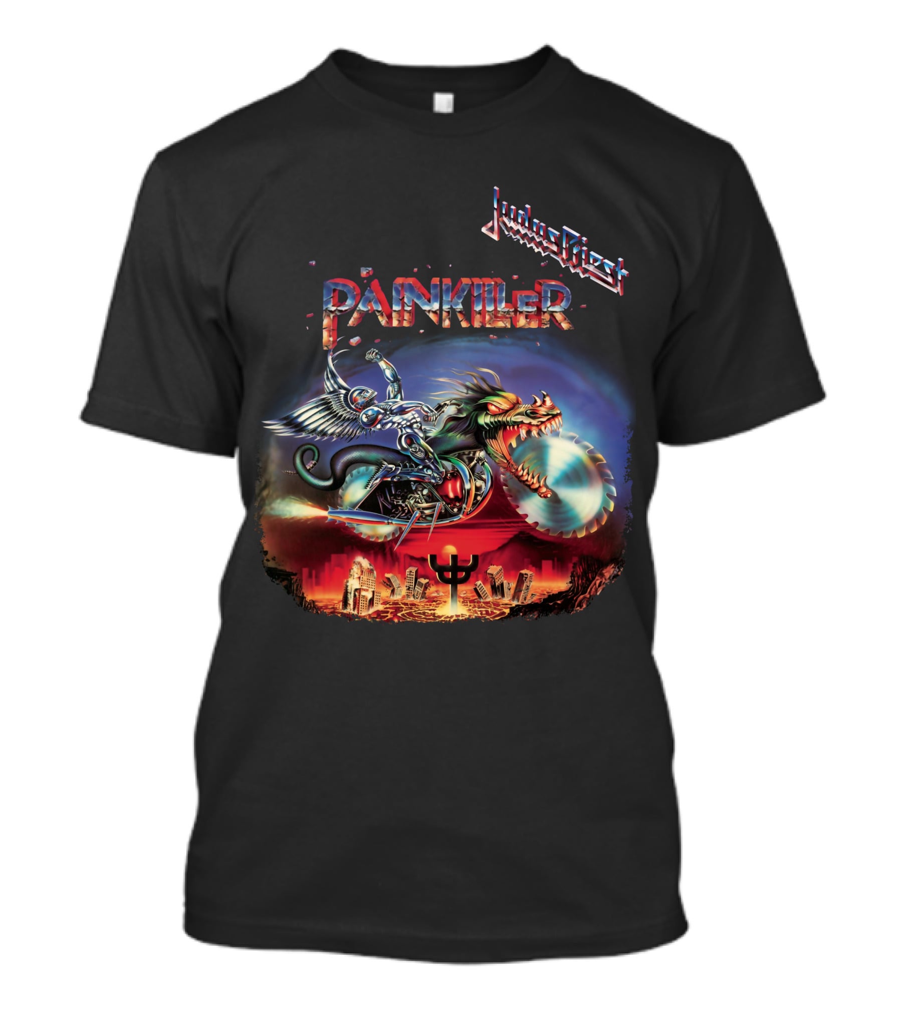 Judas Priest Painkiller Album Artwork Jdpr T-Shirt