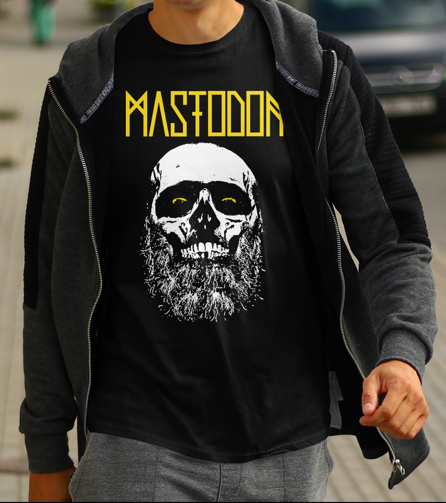 Mastodon Skull Artwork T-Shirt