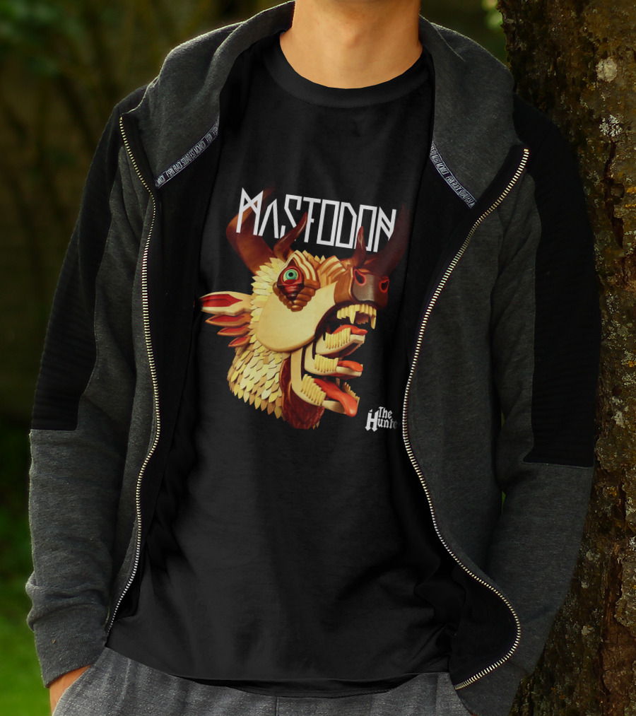 Mastodon The Hunter 3D Animal Head T-Shirt