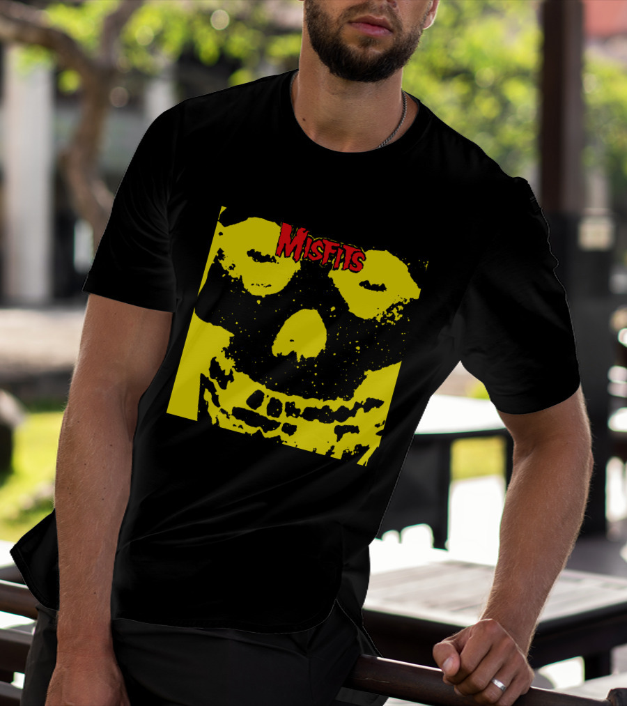 Misfits Yellow Skull T-Shirt