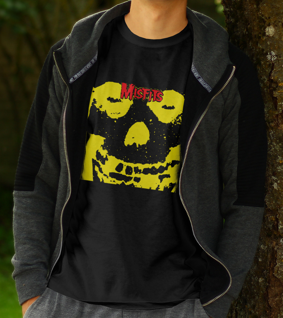 Misfits Yellow Skull T-Shirt