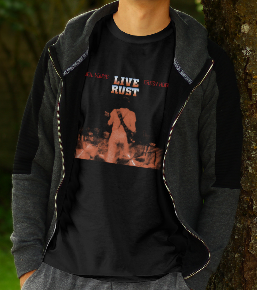 Neil Young Crazy Horse Live Rust T-Shirt