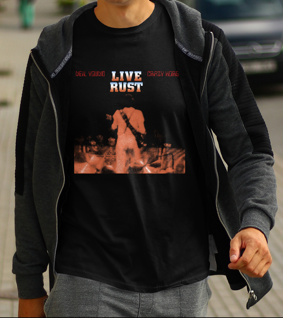 Neil Young Crazy Horse Live Rust T-Shirt