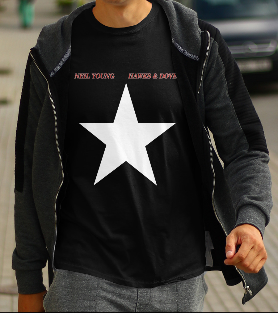 Neil Young Hawks & Doves Star T-Shirt