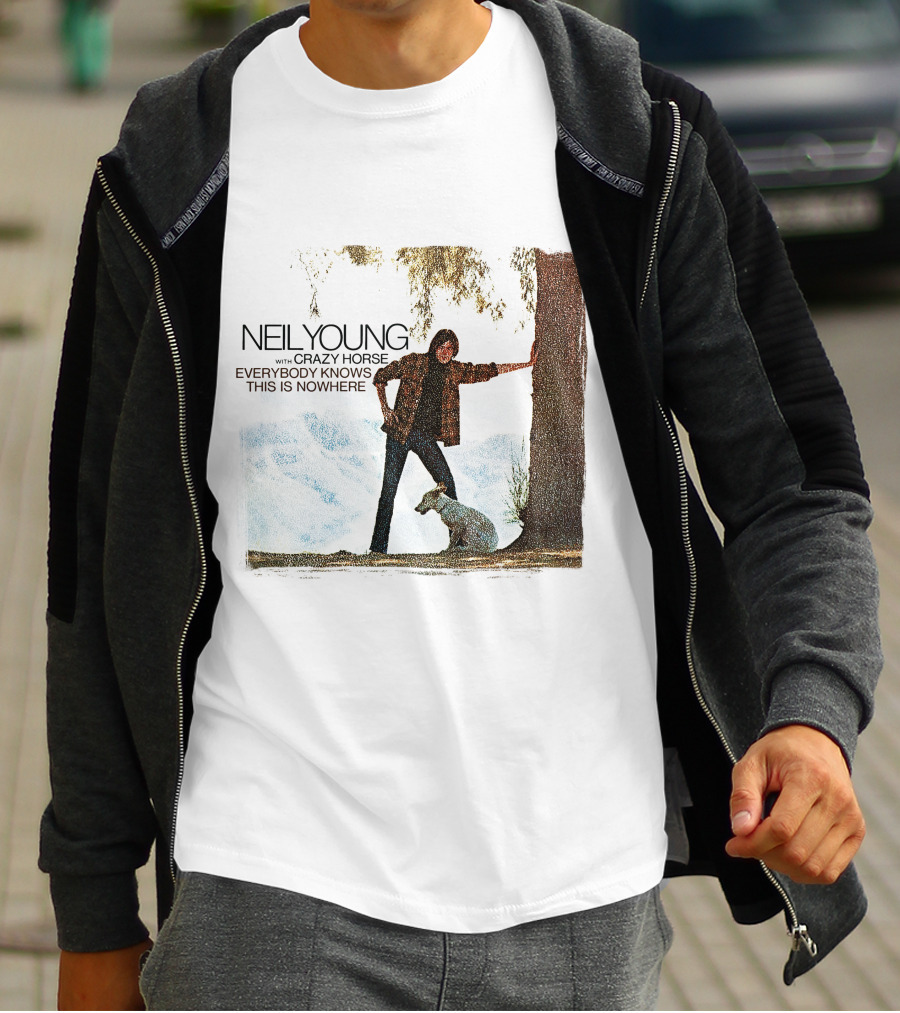 Neil Young With Crazy Horse Everybody Knows This Is Nowhere T-Shirt