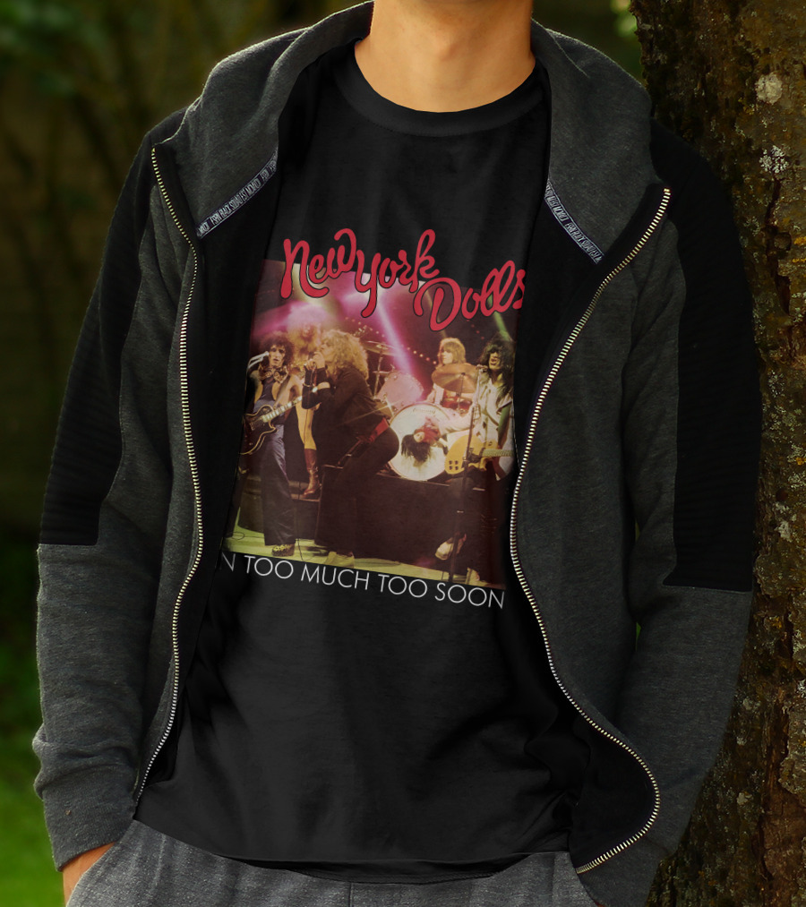 New York Dolls In Too Much Too Soon T-Shirt