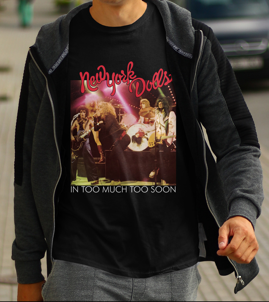 New York Dolls In Too Much Too Soon T-Shirt