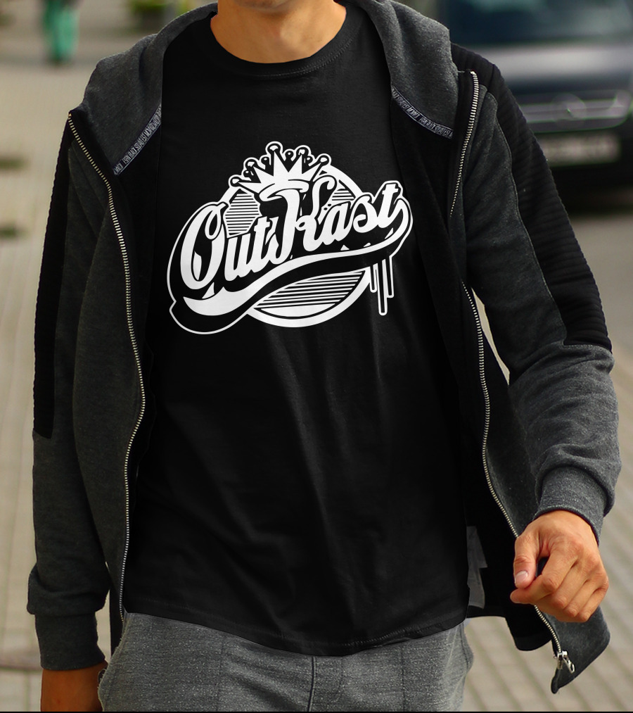 Outkast Retro Style Crowned T-Shirt