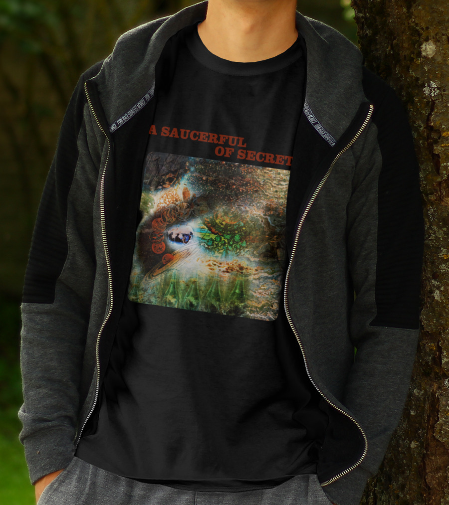 A Saucerful Of Secrets Psychedelic Cosmic T-Shirt
