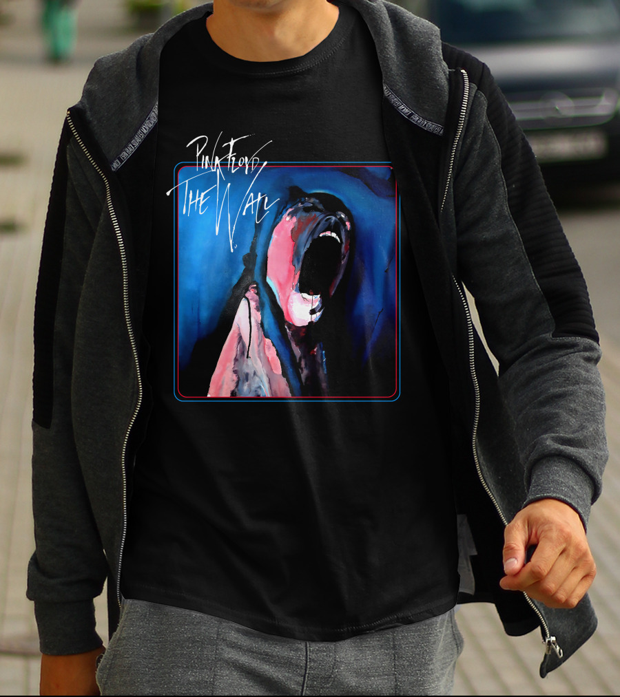 Pink Floyd The Wall Album Cover Art Scream T-Shirt