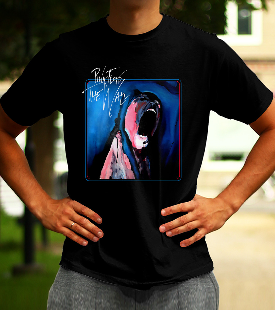 Pink Floyd The Wall Album Cover Art Scream T-Shirt