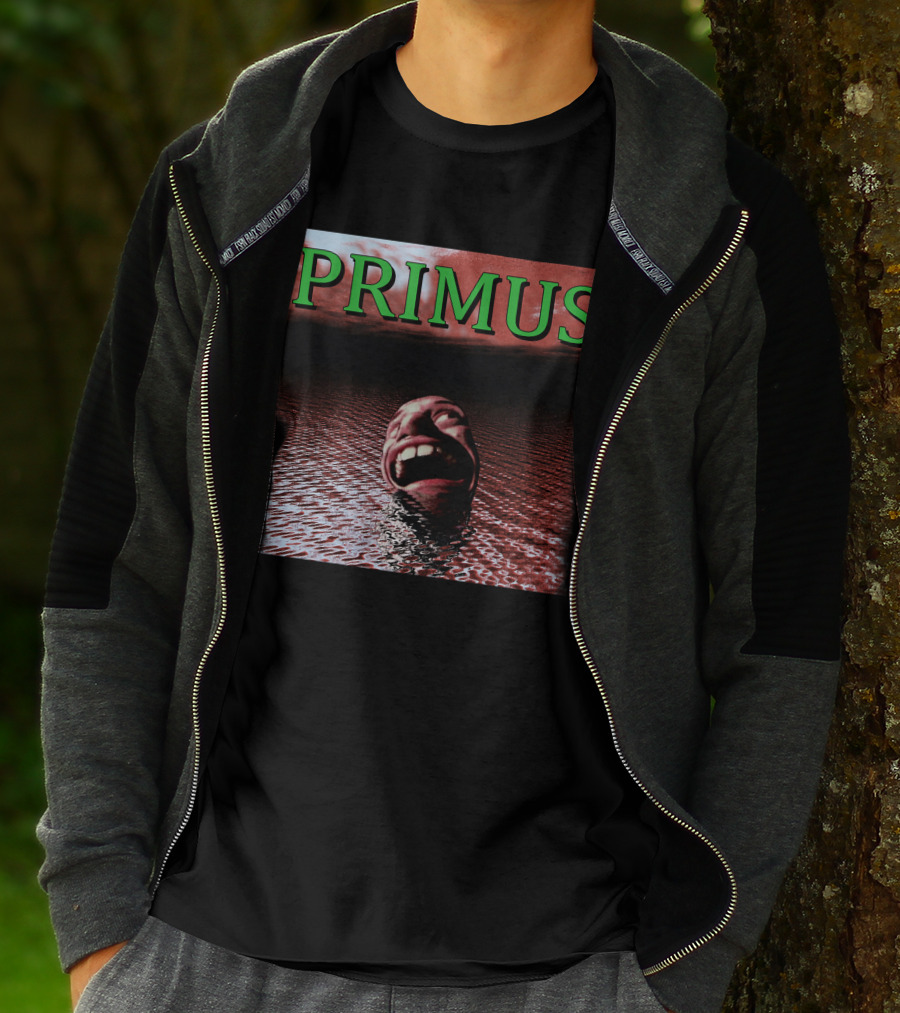 Primus Surreal Floating Head In Water T-Shirt